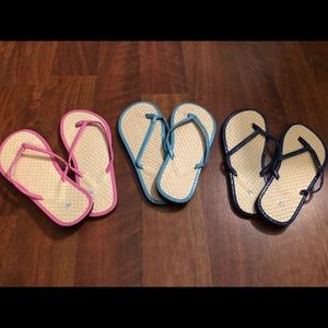 Bundle of 3 sets of Flip Flops